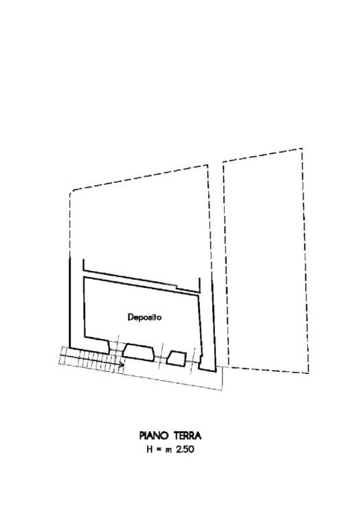 Altra planimetria deposito piano terra