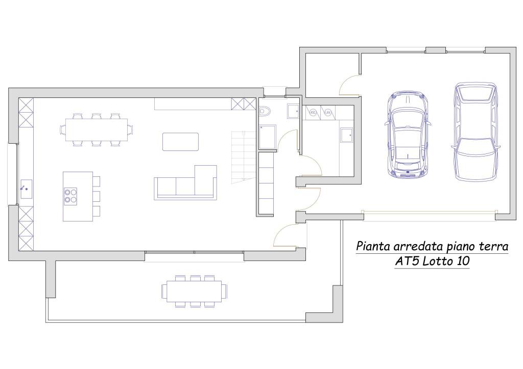 Pianta P. Terra arredata - AT5 Lotto 10 1