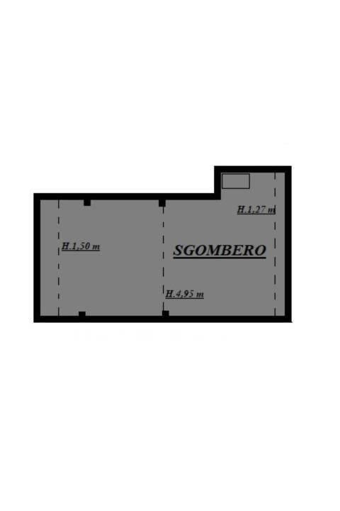 Planimetria piano sottotetto