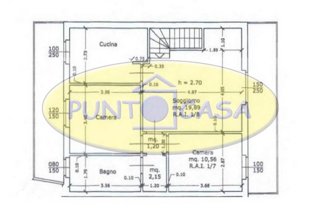 APPARTAMENTO CON MISURE