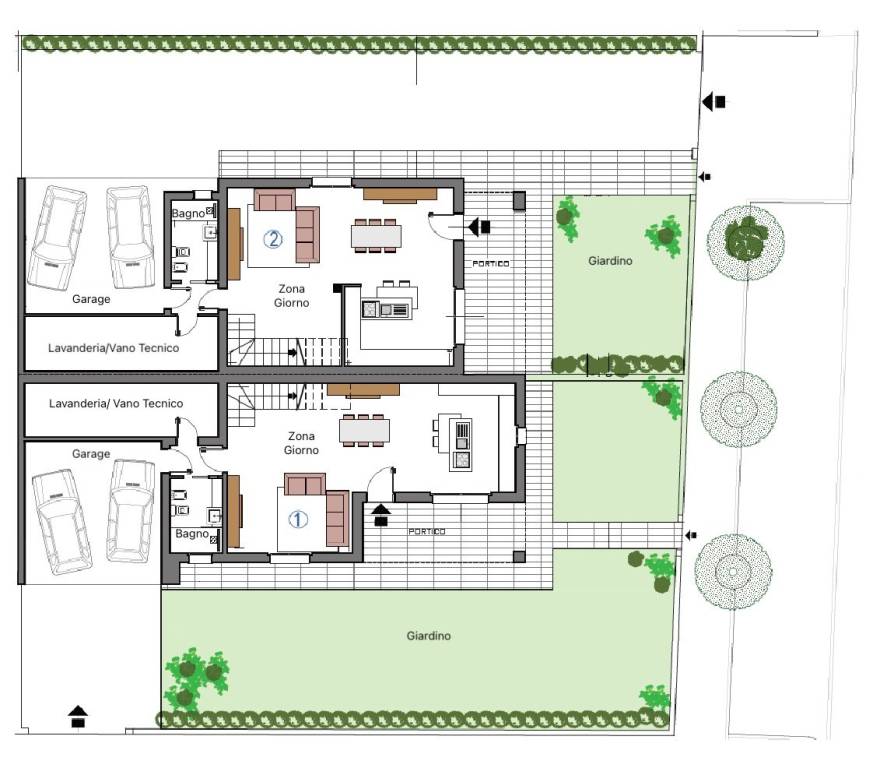 planimetria piano terra