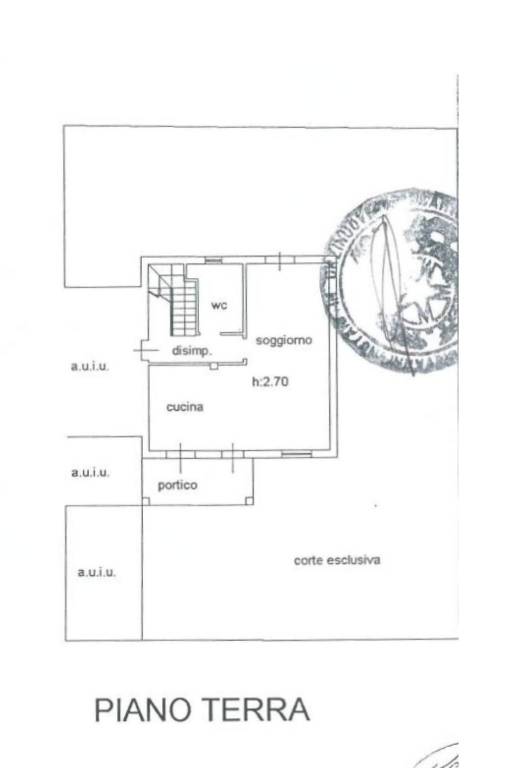 Planimetria piano terra