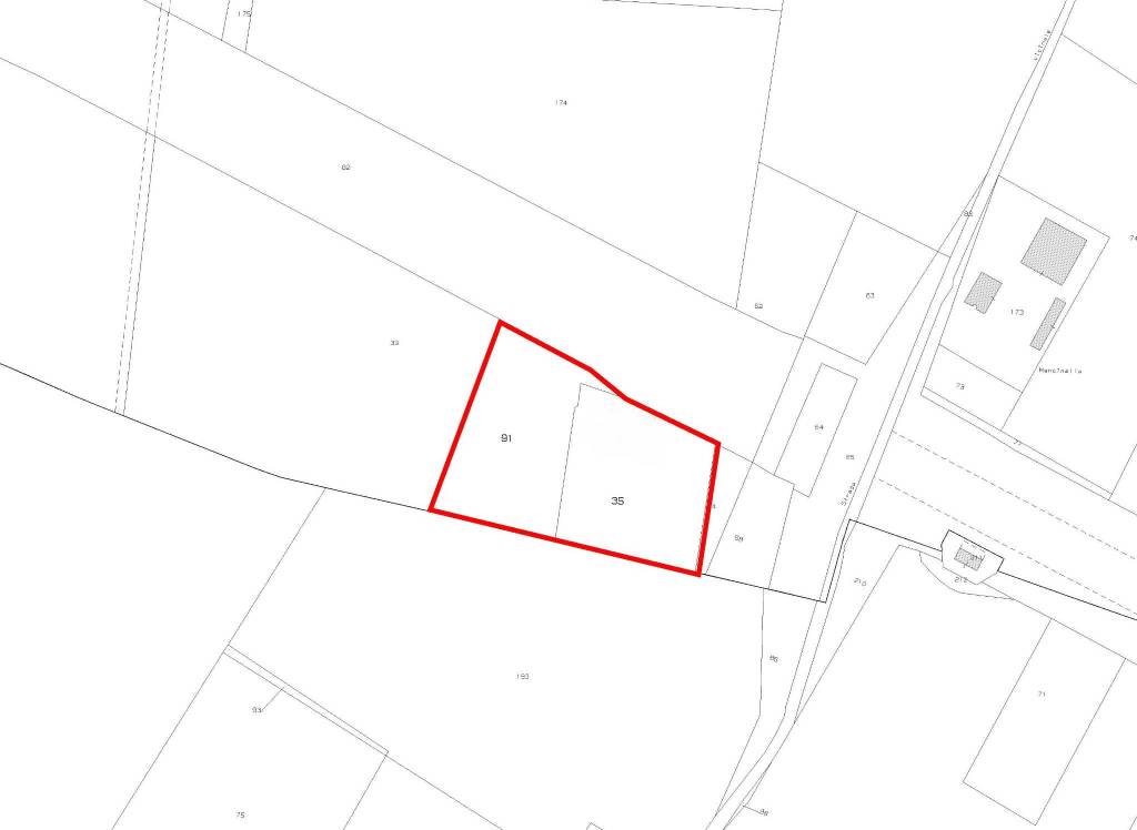 estratto mappa foglio 2