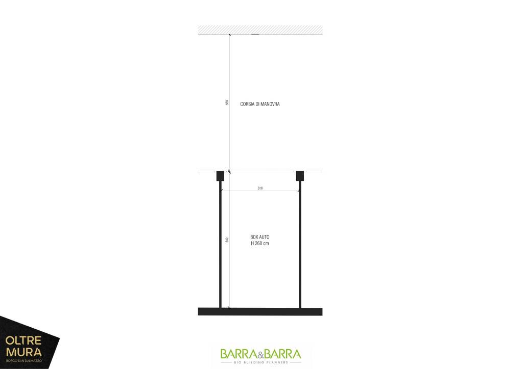 IMMOBILIARE Via Lovera - Progetto box SINGOLO