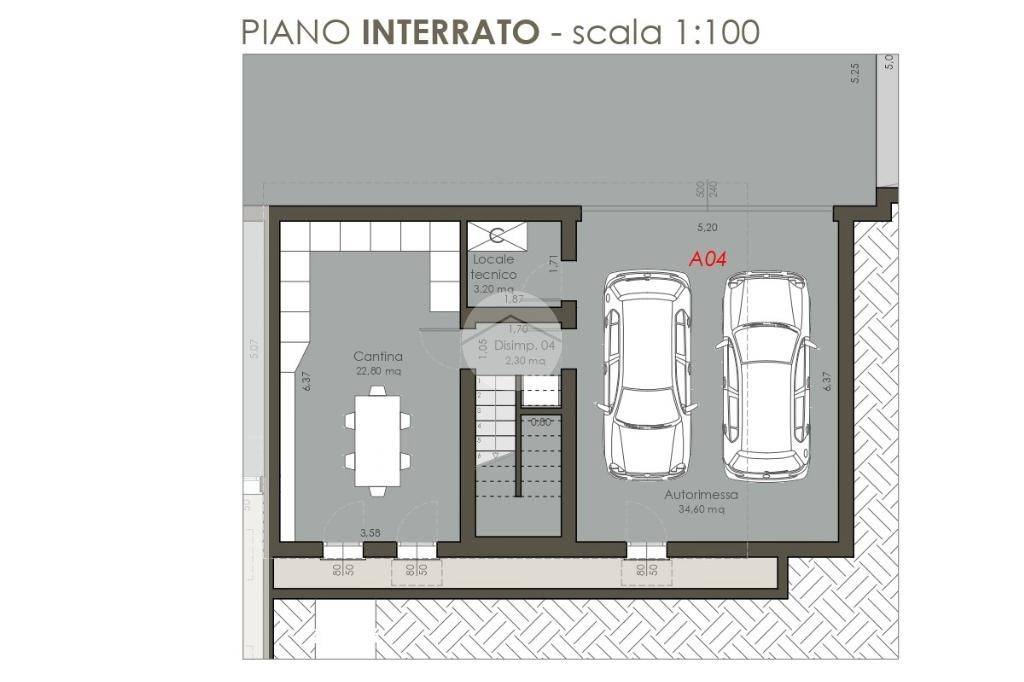 piano -1 villa