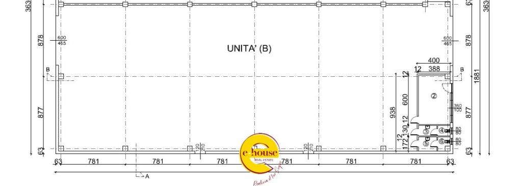 planimetria unità B