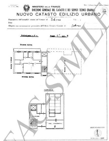 FAC SIMILE PLANIMETRIA