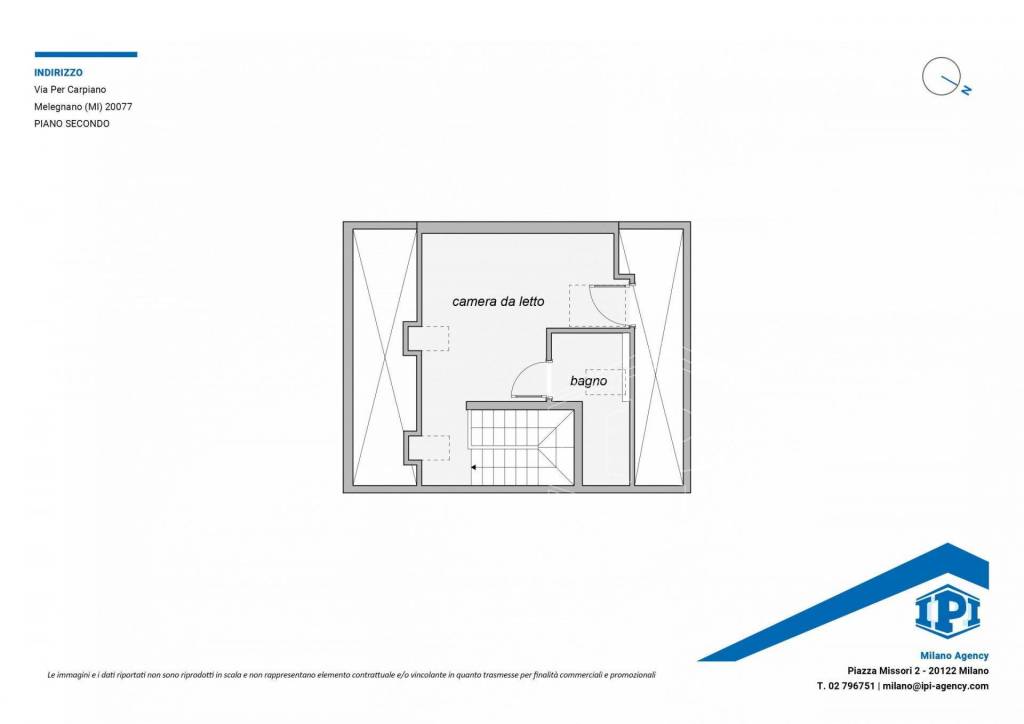 planimetria secondo piano