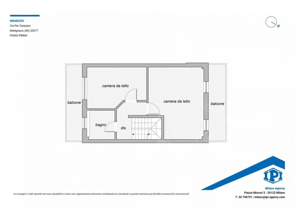 planimetria primo piano