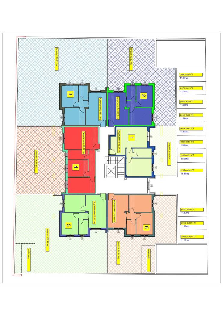 Appartamento Nuova Costruzione Via Mar Mediterraneo - Trilocale (Piano 2) - foto 9