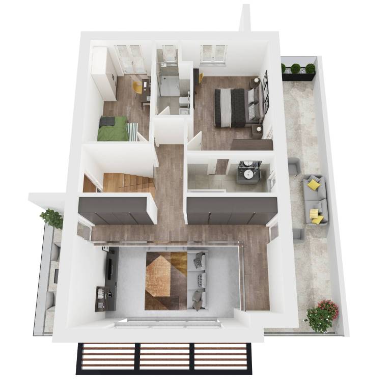 Bifamiliare_Piano primo