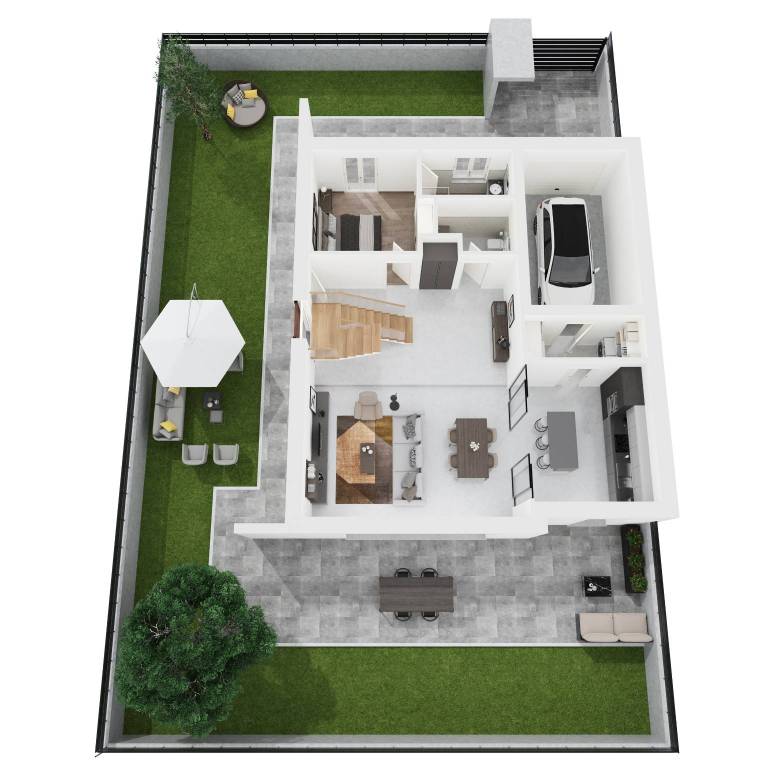 Bifamiliare_Piano terra