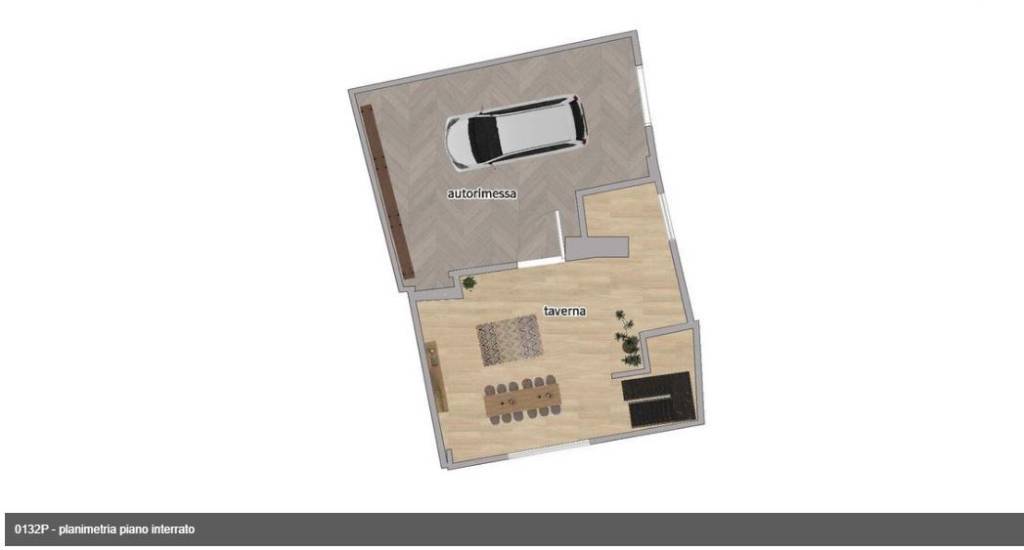 planimetria piano interrato