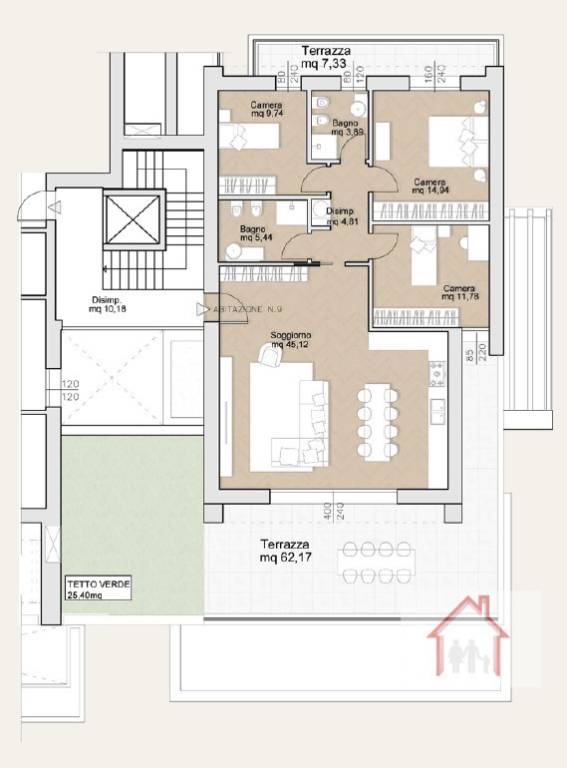 planimetria attico 09 wmk 0