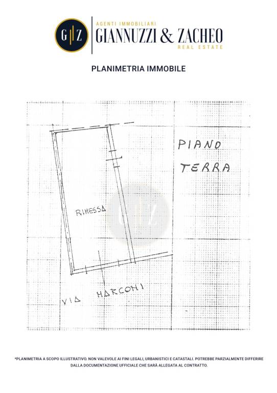 Planimetria rimessa