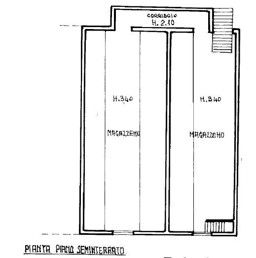 PIANTA PIANO SEMINTERRATO