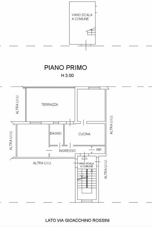 PLANIMETRIA TAGLIATA