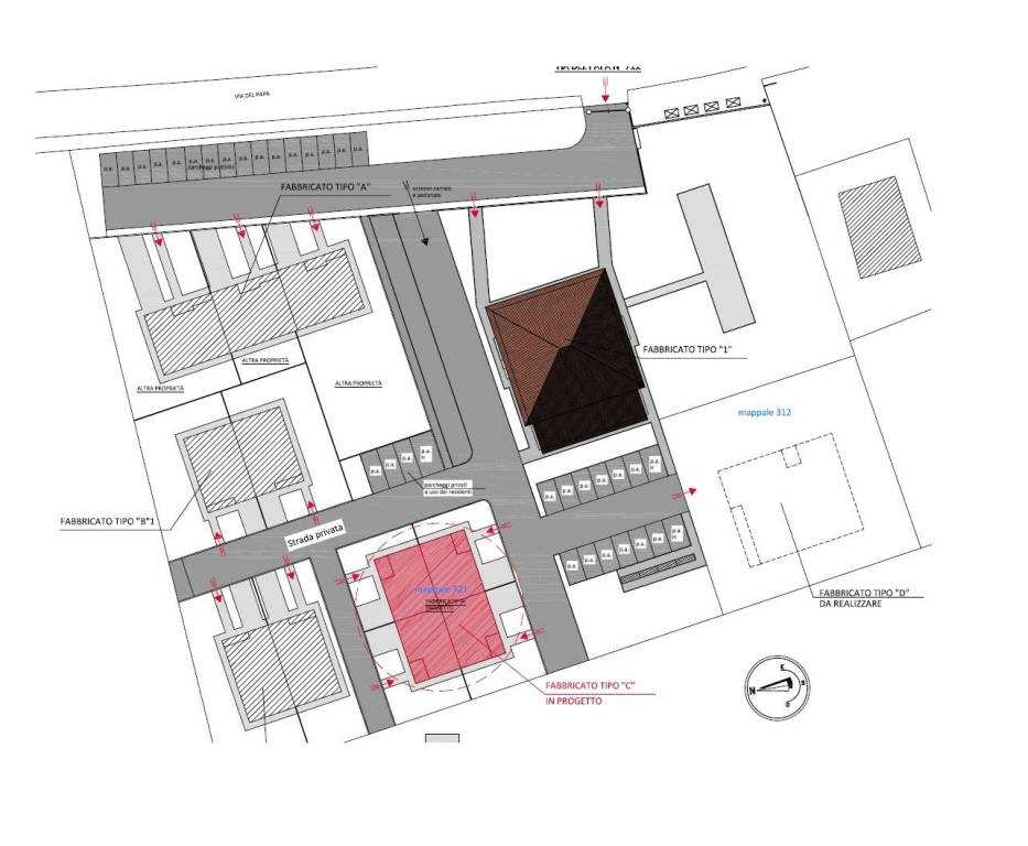 PLANIMETRIA AREA COMPLESSO