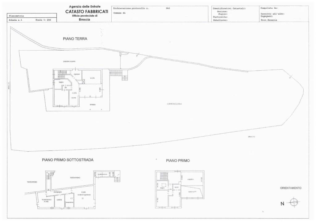 Planimetria-catastale