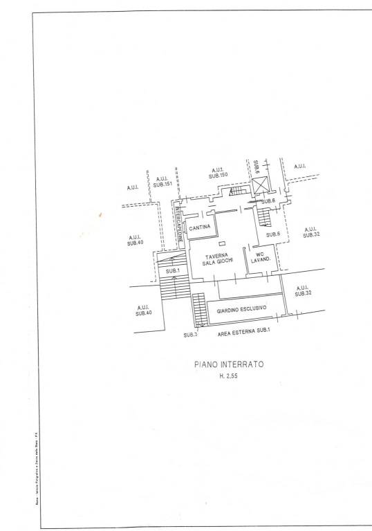 piantine casa torre boldone 2