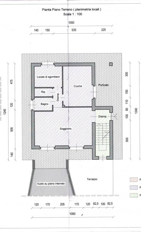 Zona residenziale piano terr