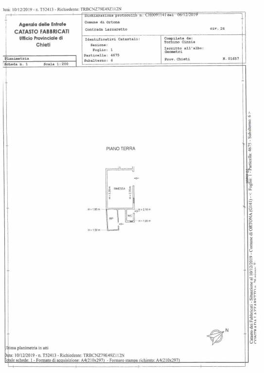 9 PLANIMETRIA CATASTALE 3