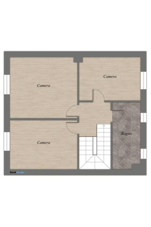 Planimetria piano primo