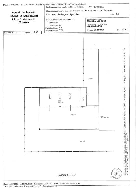 Planimetrie catastali 3