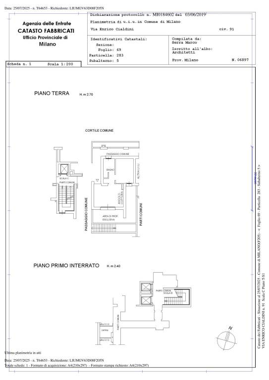 Visura app e cantina 1