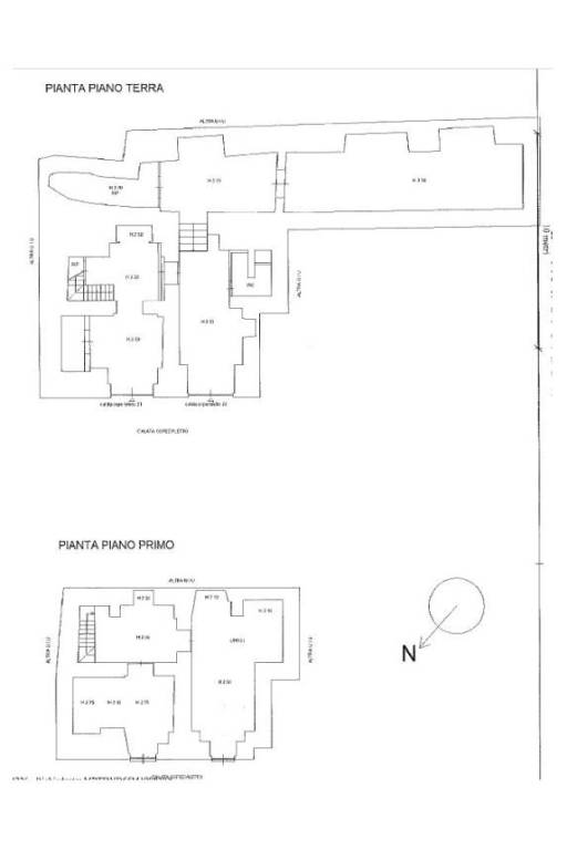 Estratto planimetria