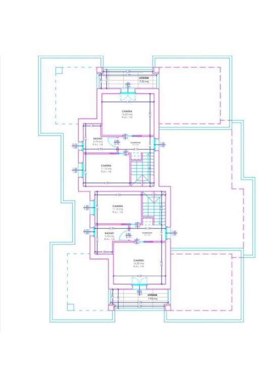 Planimetria Piano Primo