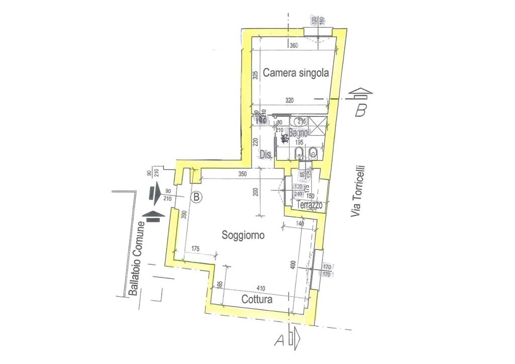 planimetria torricelli - nuova 1