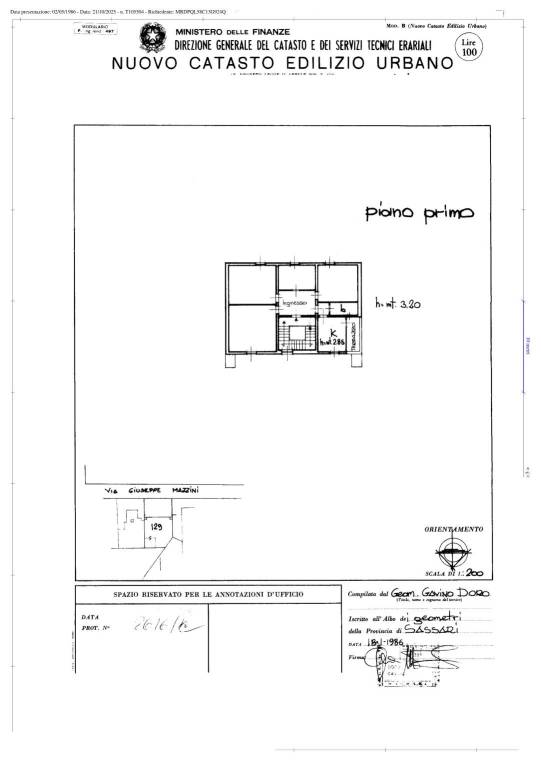 Planimetria primo piano per pubblicità 1