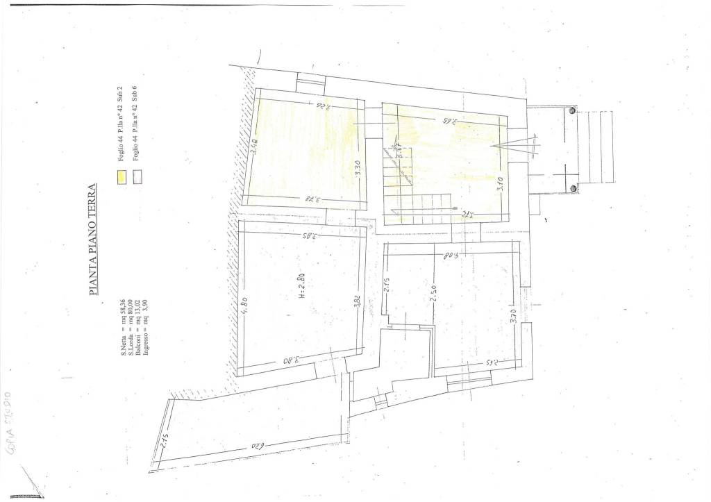 Planimetrie e mappa 3