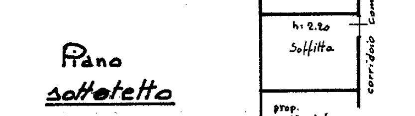 planimetria soffitta