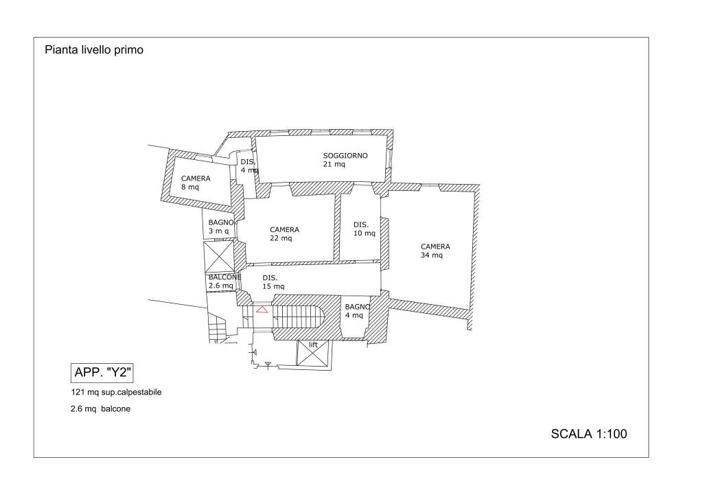 Y2 Appartamento 1 piano 1