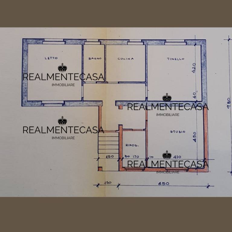 villa, piano rialzato