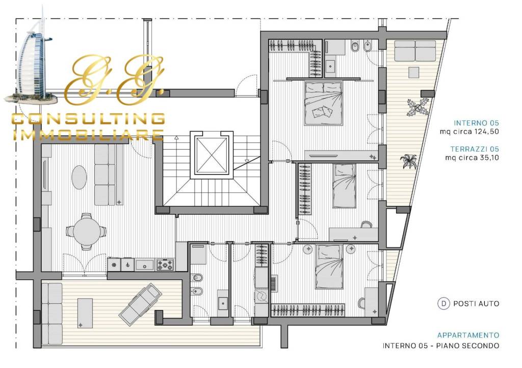 PIANTA SECONDO PIANO