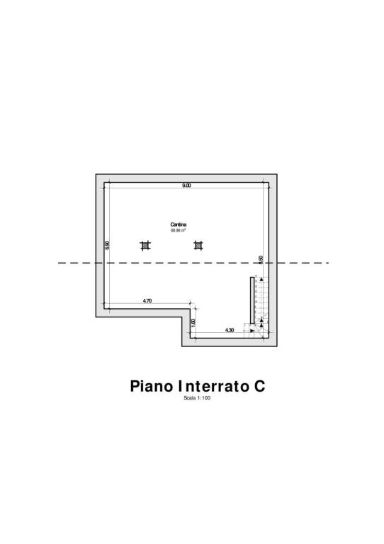piano interrato C 1