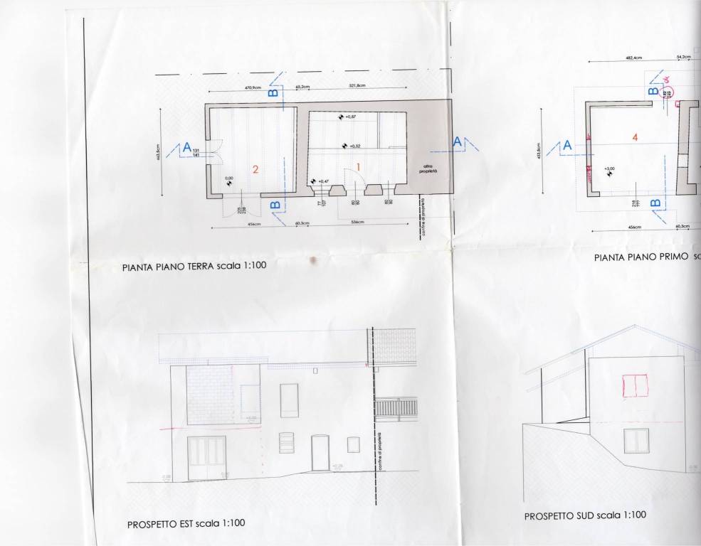 Planimetrie di Progetto 1 1