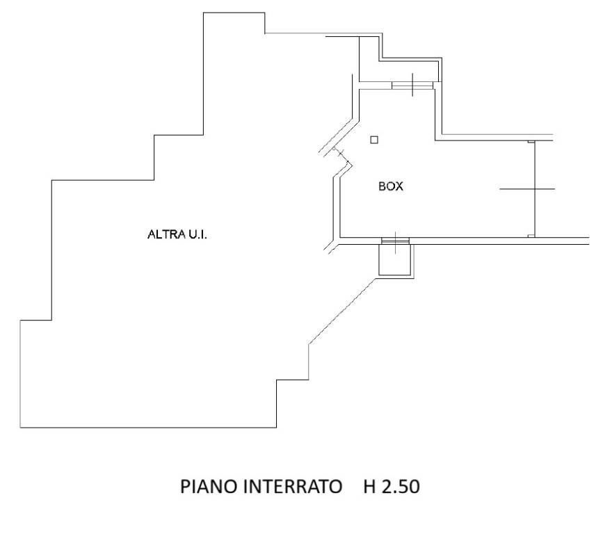 piano interrato - box