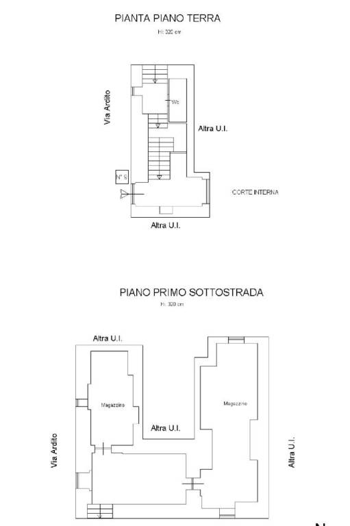 Planimetria intero locale