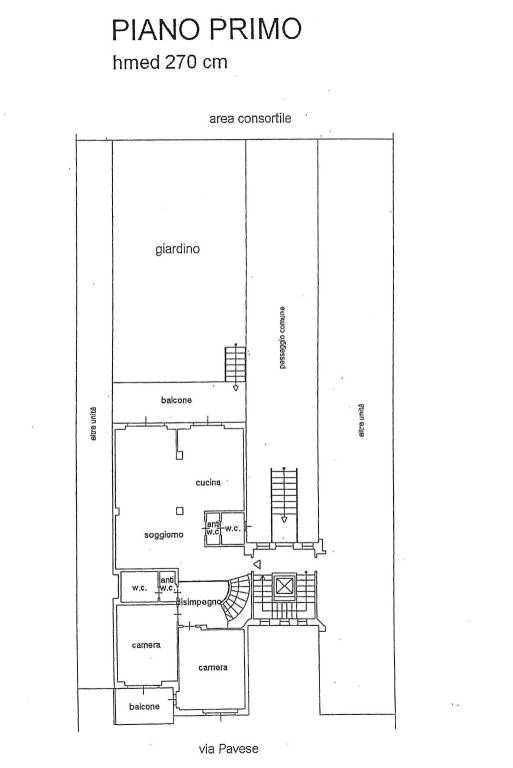 planimetria appartamento