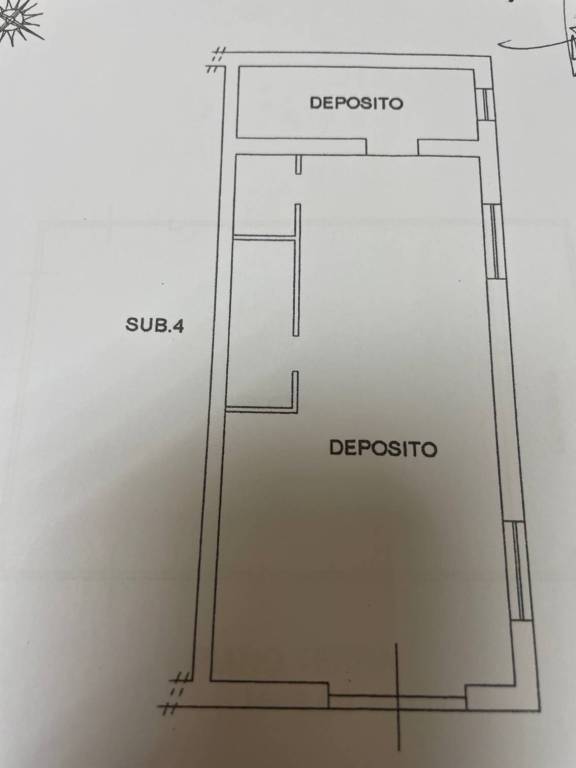 Planimetria 1 — Villa unifamiliare vicolo Borgo Berardi, Centro, Ceccano