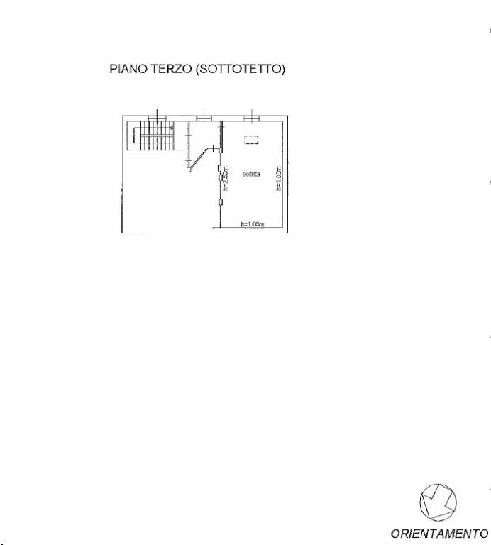 planimetria terzo piano