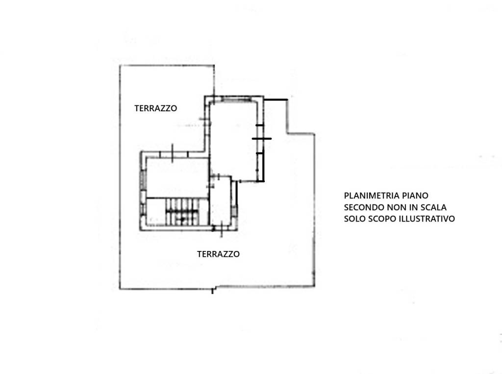 PLANIMETRIA NON IN SCALA PIANO SECONDO