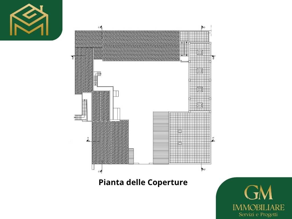 Pianta delle Coperture