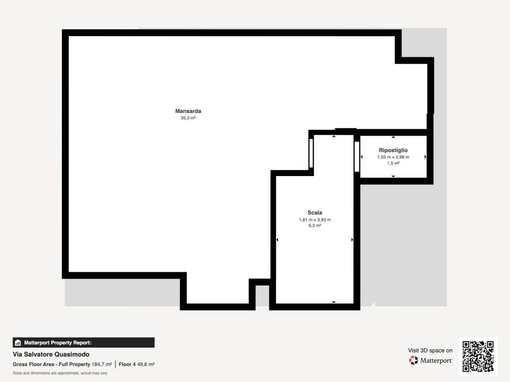Via Salvatore Quasimodo - Floor 4