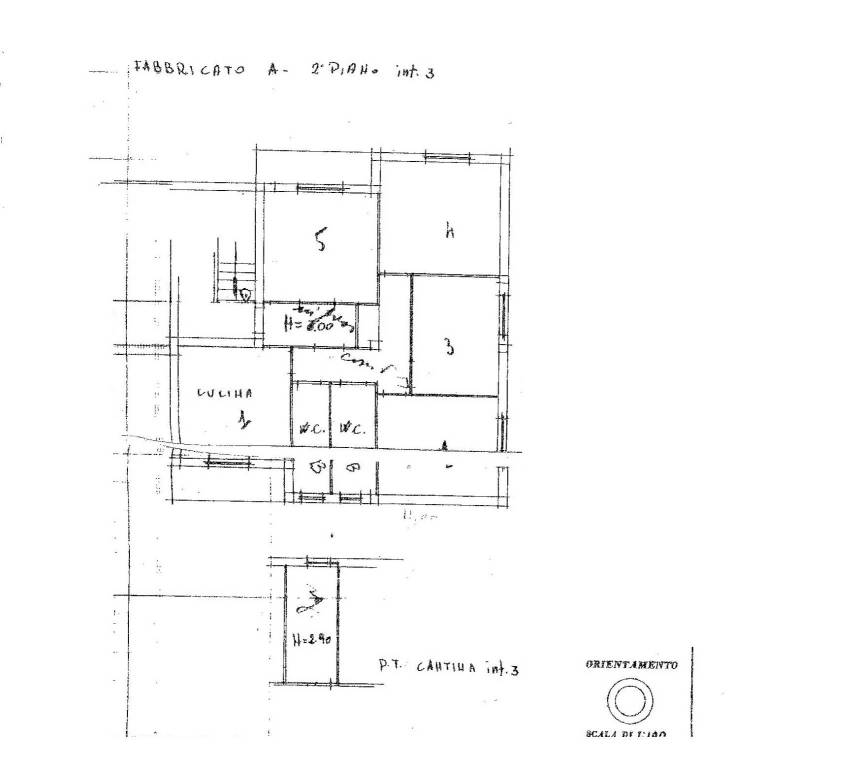 Planimetria 1 — Appartamento via del Boschetto, Centro, Ceccano
