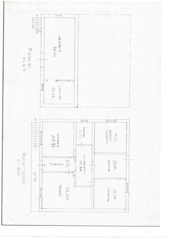 Planimetria 1 — Villa unifamiliare via Marano 233, Centro, Ceccano